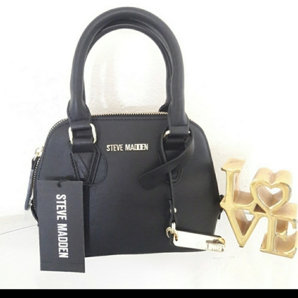 NWT STEVE MADDEN CROSSBODY SMALL SATCHEL SHOULDER BAG - Picture 5 of 7